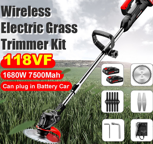 Podadora Inalámbrica Recargable 2 BATERIAS+ LLANTAS DE CARRITO GRATIS