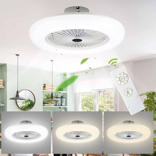 FOCO LED Y VENTILADOR 180° MULTIFUNCIONAL
