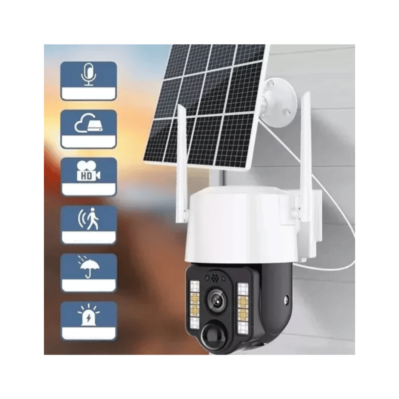 CAMARA SOLAR CON CHIP 360 °
