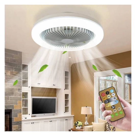FOCO LED Y VENTILADOR 180° MULTIFUNCIONAL